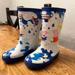 SOLD Hunter Peppa pig rain boot